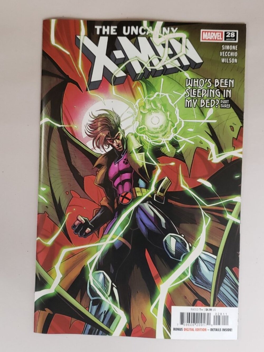 Uncanny X-Men #28 Variant Set of 5 Charro MTG Rogue Medina Vecchio Simone VF NM - Picture 7 of 8